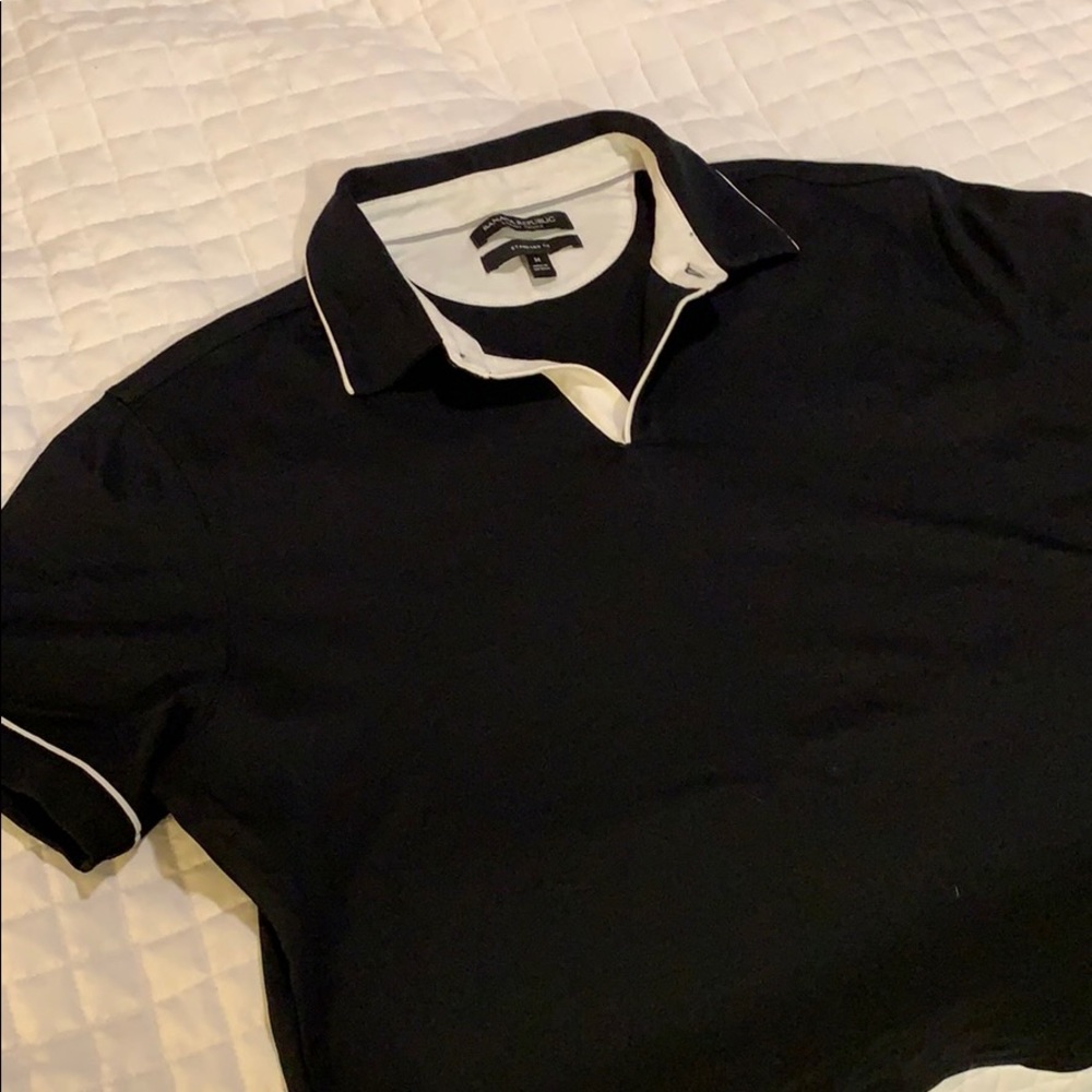 Men’s Banana Republic luxury touch polo